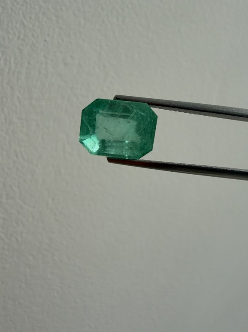 4.04 ct Loose Colombian Emerald – Octagonal Cut (Muzo Origin)